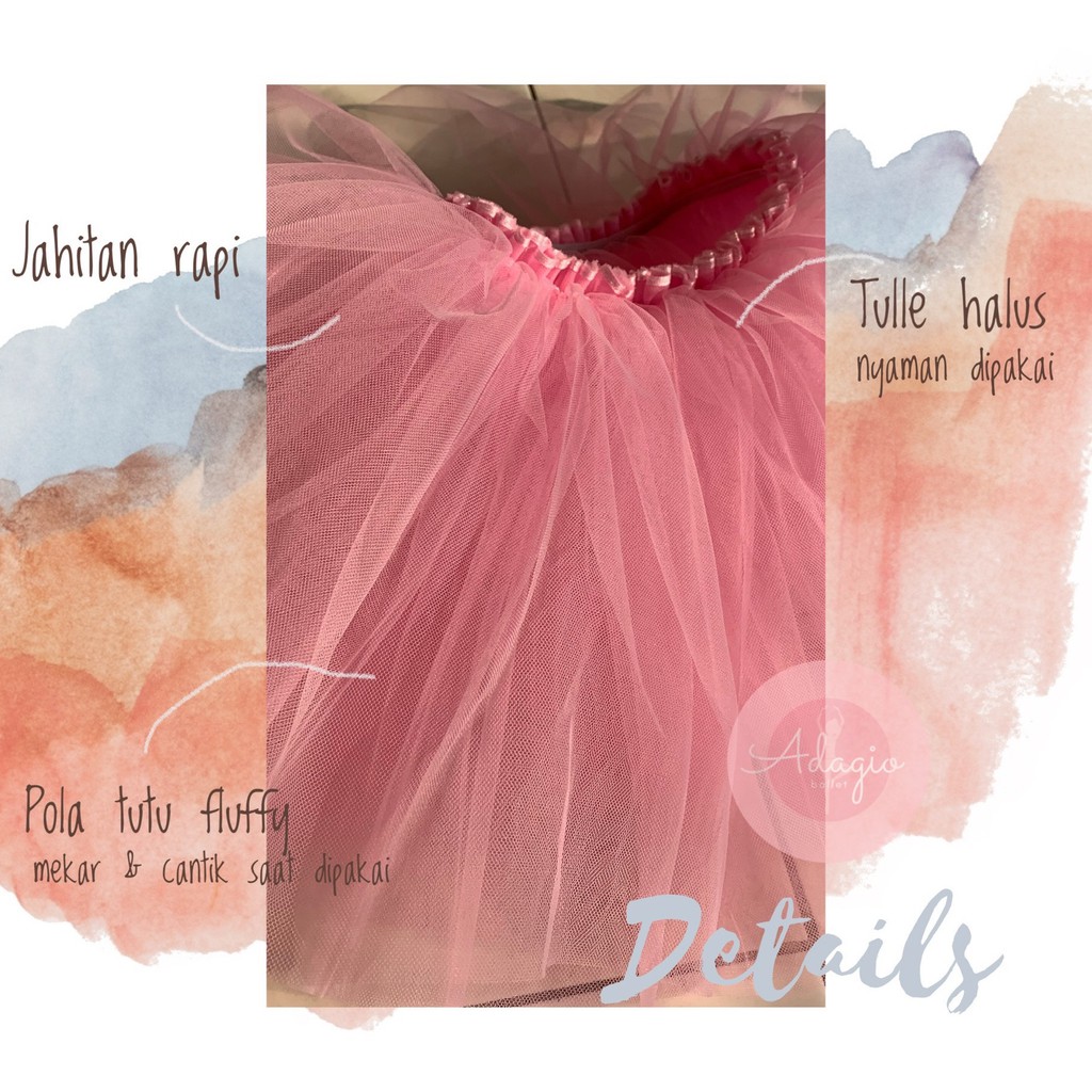 ROK TUTU BALET ANAK - ROK TUTU BAJU BALLET