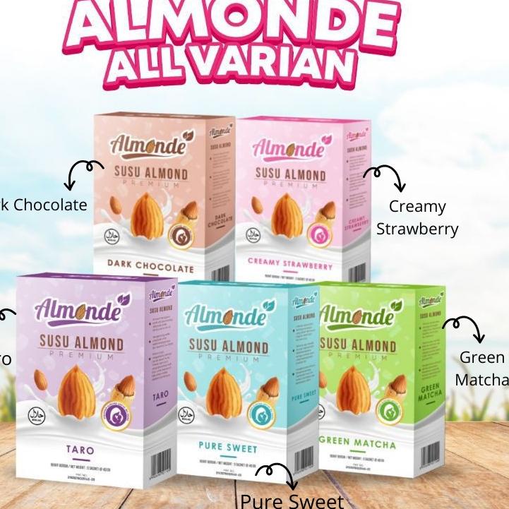 Harga Murah.. ALMONDE SUSU ALMOND IBU HAMIL / PROGRAM IBU HAMIL