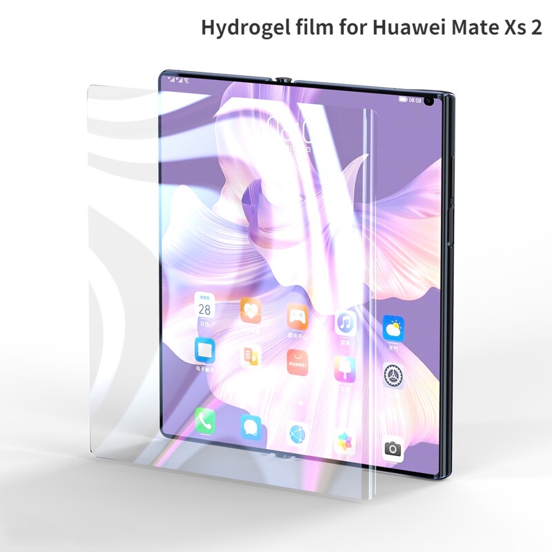 Pelindung Layar Hydrogel / TPU Transparan Untuk Huawei Mate Xs 2