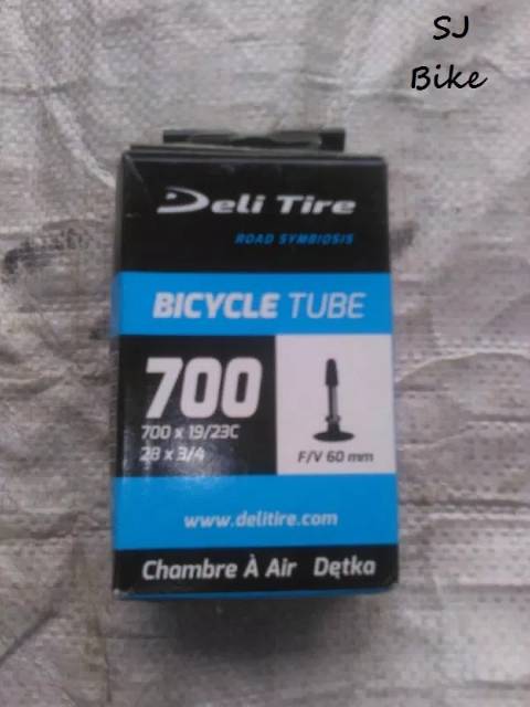 BAN DALAM SEPEDA FIXIE  700 × 19-23C PRESTA 60MM DELI SWALLOW LUCKY STONE