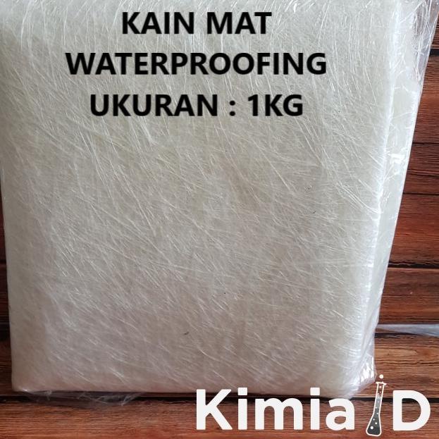 ➵ Kain Mat - 1 Kg - Epoxy Resin - Resin Fiberglass - Anti Bocor - Penambal Bocor - Serat Fiber Ω