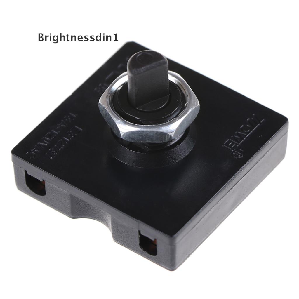 (Brightnessdin1) Kipas Angin 4 Posisi 3 Kecepatan 13AMP 120V-250V Dengan Knob