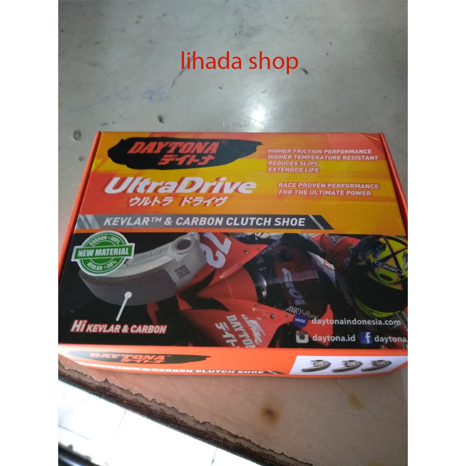 Kampas ganda daytona motor Beat ESP Beat street K16