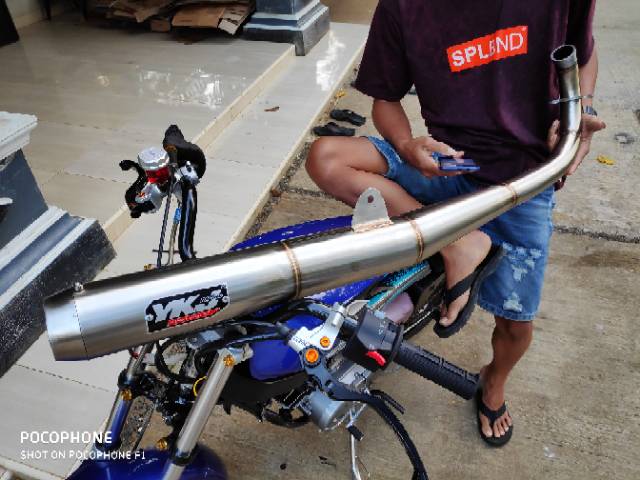 Knalpot YKJ RX King Standar Racing Stainless Terbaik Super Garing Istimewa YKJ Racing-2