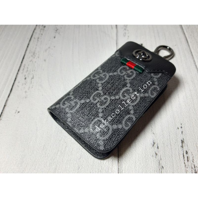 DOMPET GANTUNGAN KUNCI GUCCI MOBIL MOTOR STNK