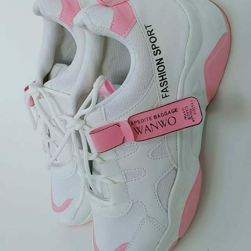 Sepatu sneakers wanita import Korea-3