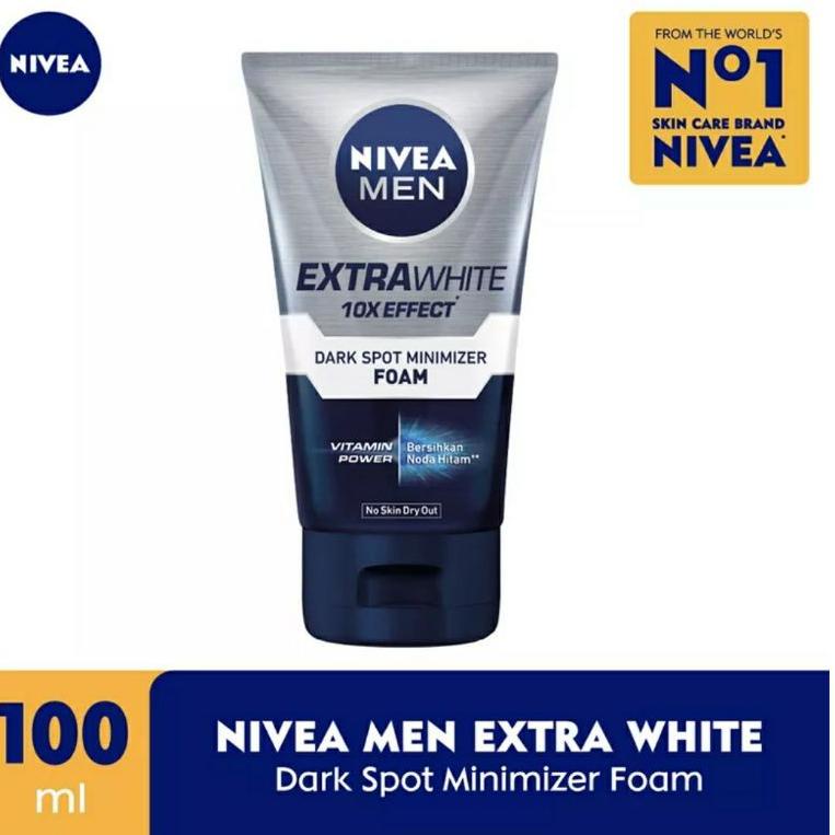 ❇Super Sale➤ NIVEA Men Extra Whitening Dark Spot Minimizer Facial Foam 100ml

 35 ❇