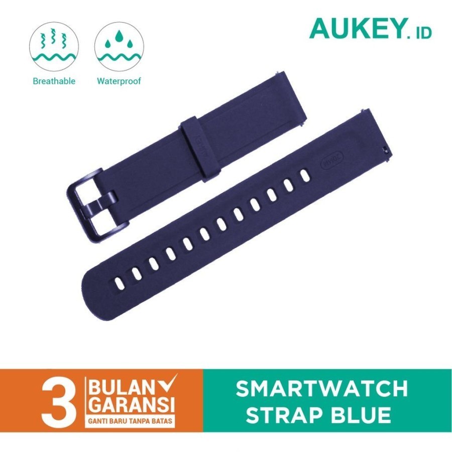 Aukey LS-02 / LS02 Rubber Strap Smartwatch / Tali Pengganti Jam