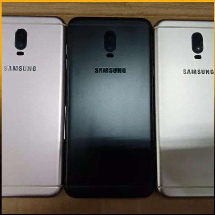 SPARE PART HANDPHONE BACKDOOR BACK CASING TUTUP BATERAI SAMSUNG J7+ J7 PLUS C710 ORIGINAL BB615