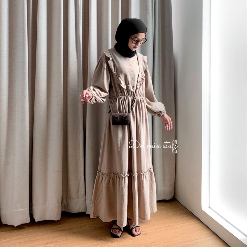 DELONIX | Ester linen dress