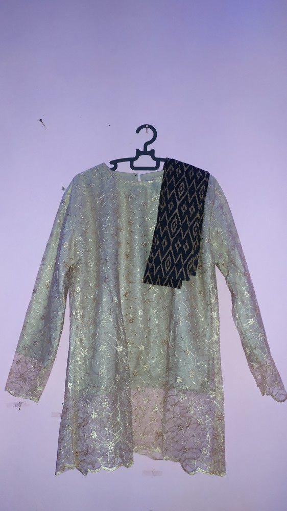 Promo Termurah Ada Anak. Batik Couple Qiona Brocade Free Selendang