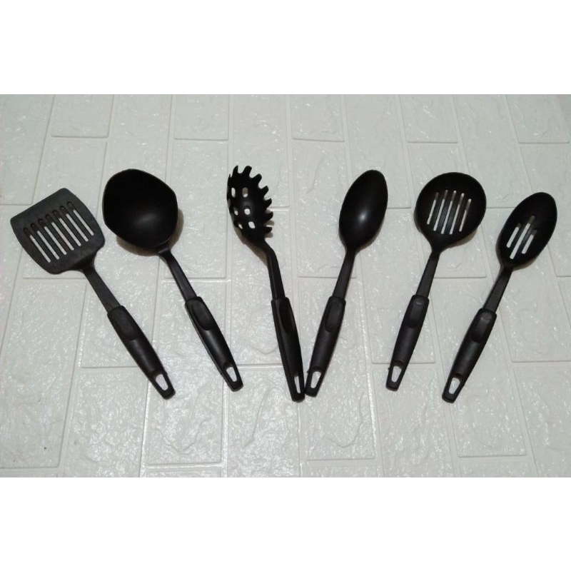 Spatula Set 6 pcs Sodet Set Sutil Set 6 in 1 Centong Irus Sutil