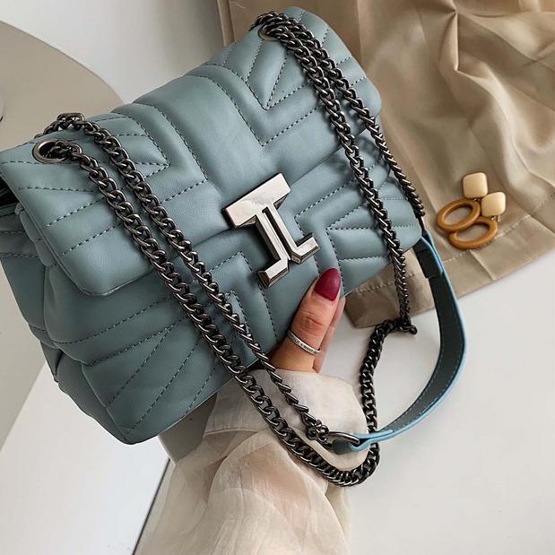 ❇ Tas Selempang Wanita Import CR7255 EL5289 JT61508 BQ2974 Tas Jakarta Sling Bag Rantai ➪