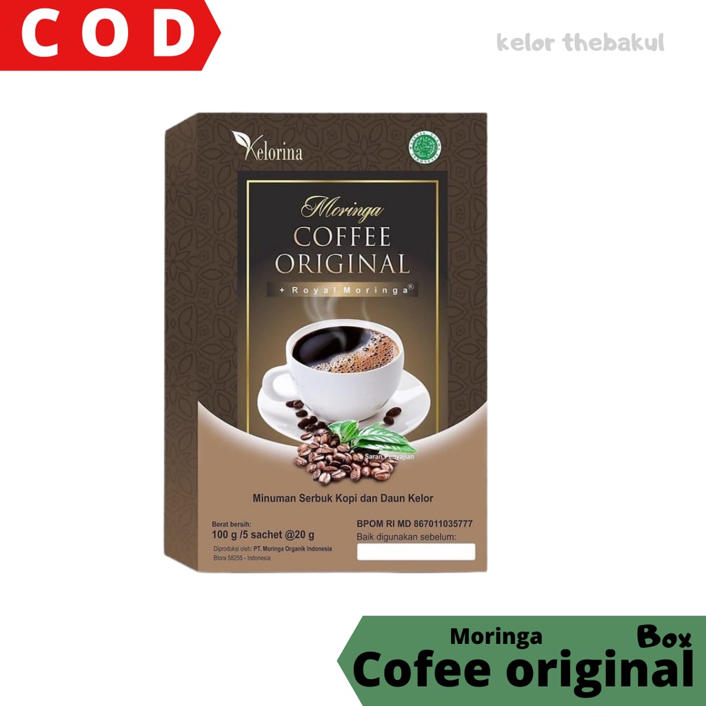 

READY STOK MORINGA COFFEE ORIGINAL - KOPI KELOR INSTANT