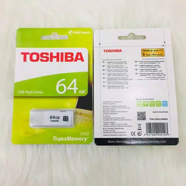 USB FLASH DRIVE TOSHIBA 64GB