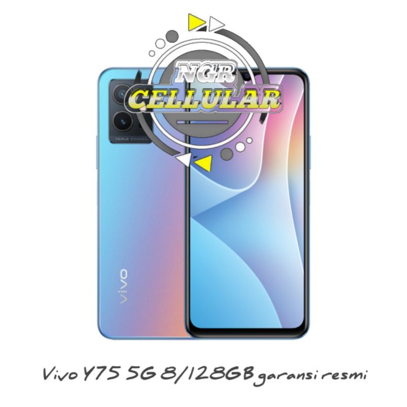 VIVO Y75 5G 8/128GB GARANSI RESMI