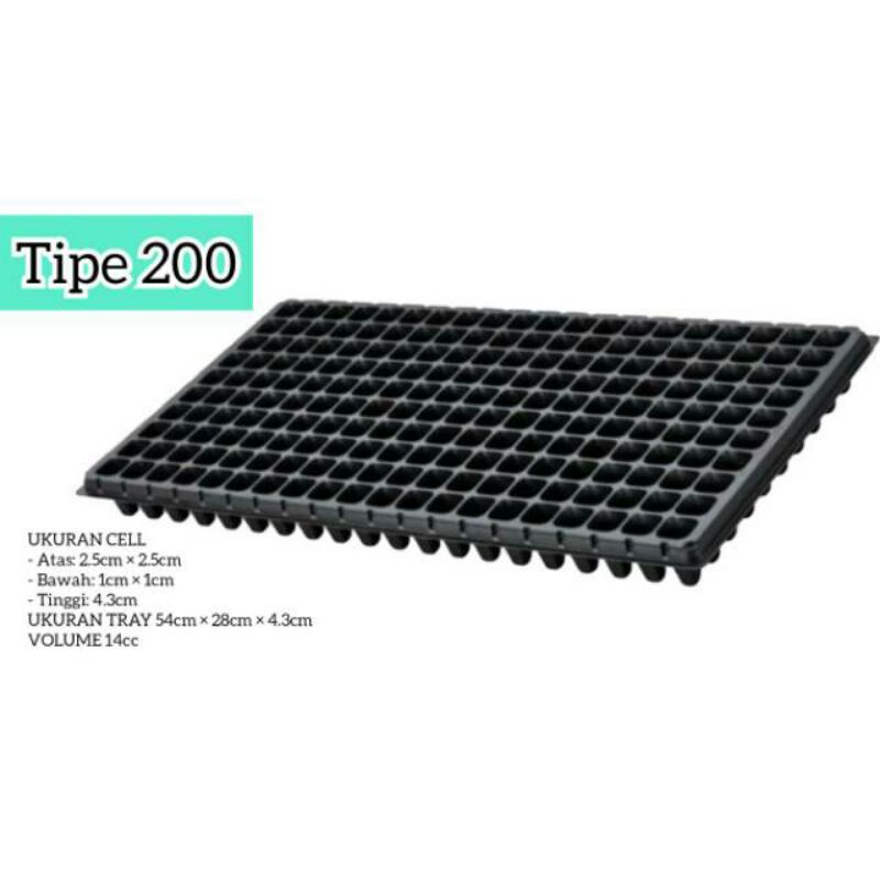 Nampan Potray /Tray alat semai tanaman type lubang 200