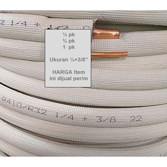 pipa AC 1/2 s.d 1pk YATAKO 1 roll 30 meter