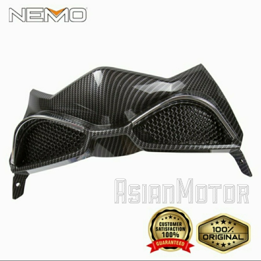 Winglet Aksesoris Variasi Yamaha New Nmax 2021 2022 NEMO Carbon 2 tone Two Tone Winglet Yamaha N max New 2021 2022 2tone Twotone