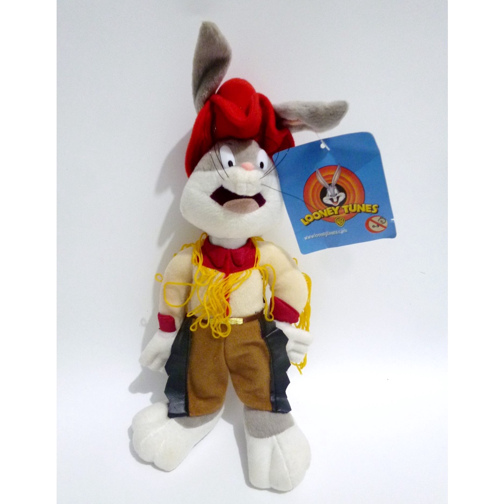 Boneka Bugs Bunny Original Looney Tunes Spain Famosa Matador Bugs