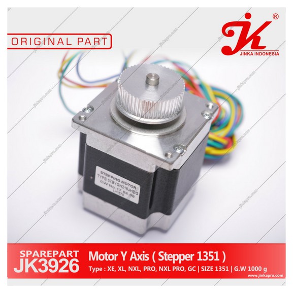 JK3926/ Motor Y Axis (Stepper 1351)/ Jinka/ Jinka Sparepart