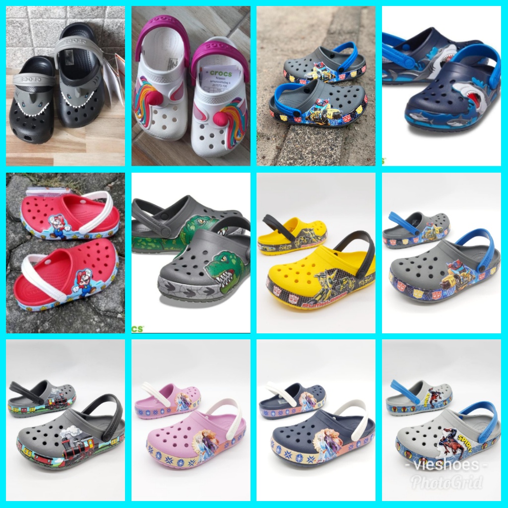 Crocs Fun Lab Clog Varian Karakter Boys and Girls