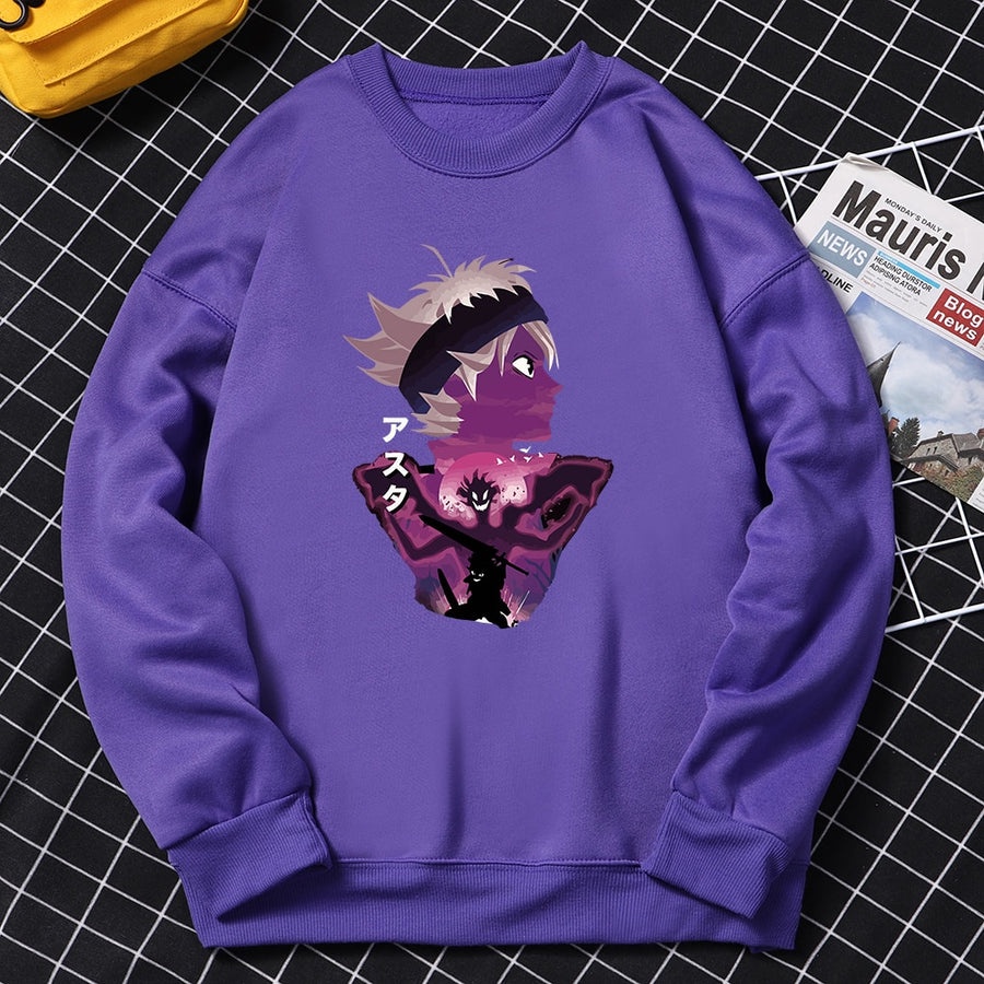 Sweater Crewneck  ARA Devil || Sweatshirt Basic Anime ARA Devil M - XL ( Pria &amp; Wanita )