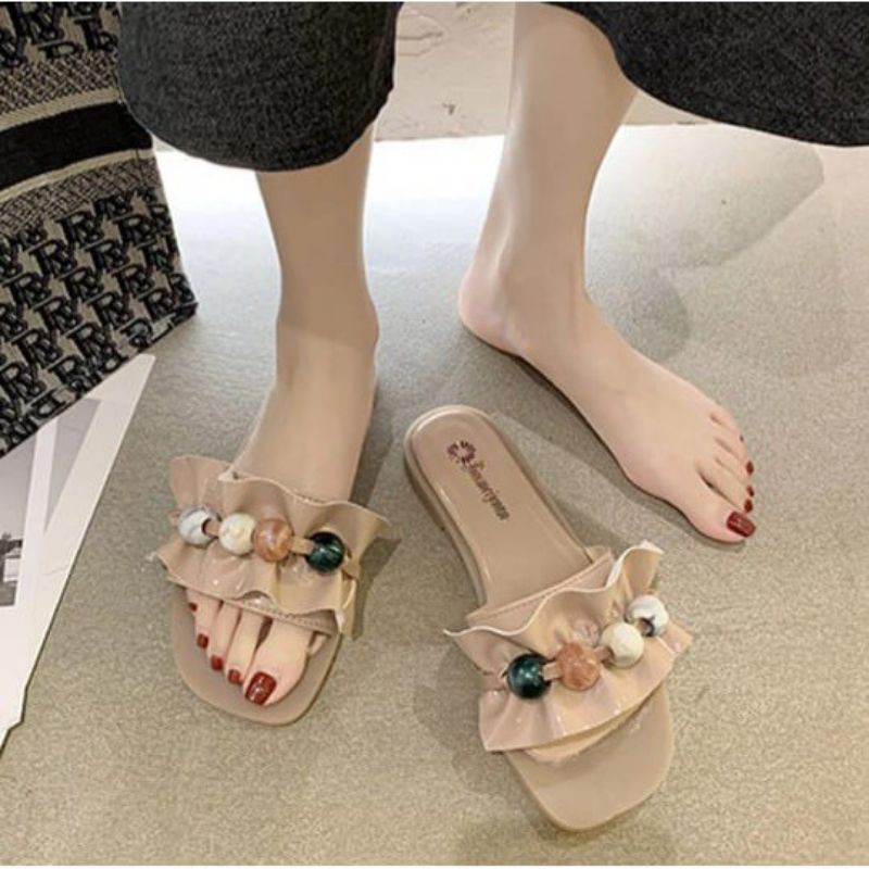 sandal wanita mutiara