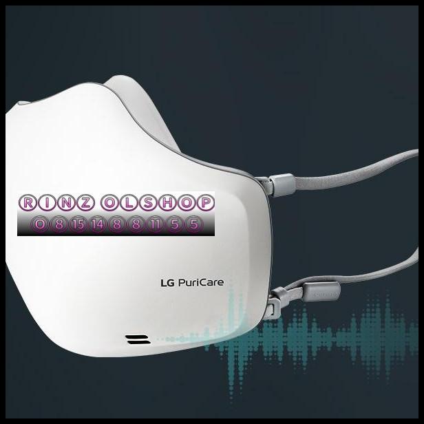 Masker Lg Ap551Bwfa Gen 2 Puricare Mask Wearable Air Putifier Ap551
