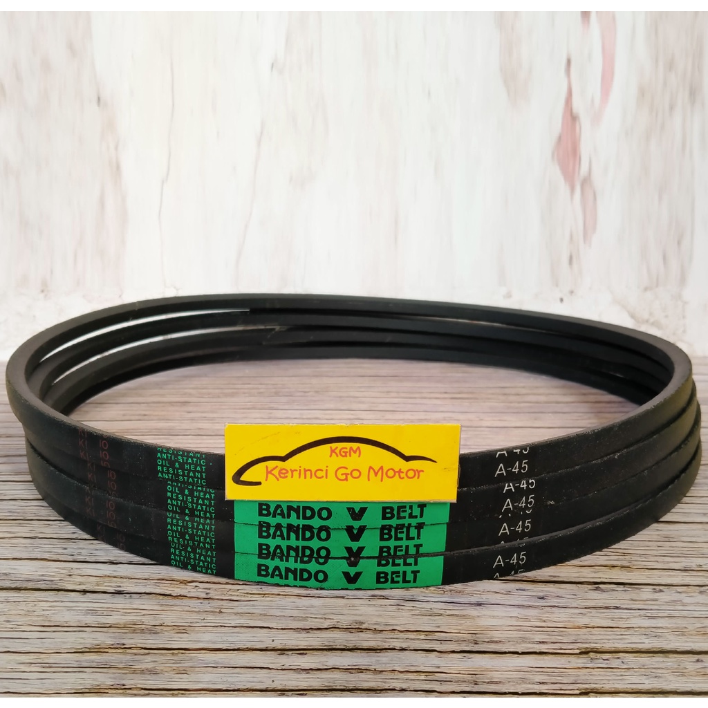 BANDO VAN BELT A-45 V BELT TALI KIPAS A45 FAN BELT VANBELT POLOS A-45