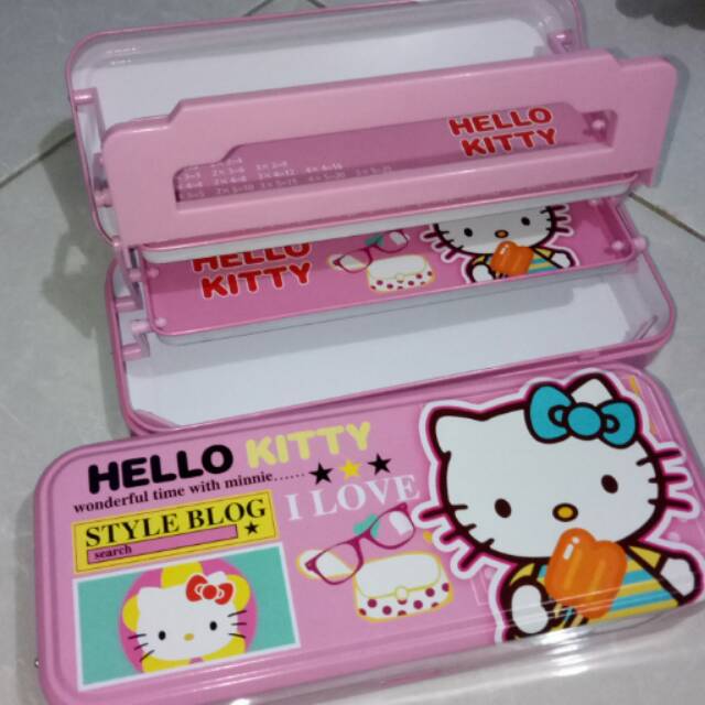 

Kotak pensil hellokitty