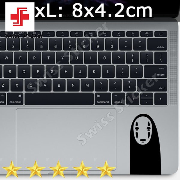 

Grosir Laptop Stiker Lucu No Face Kaonashi Studio Ghibli Cutting Sticker Keren