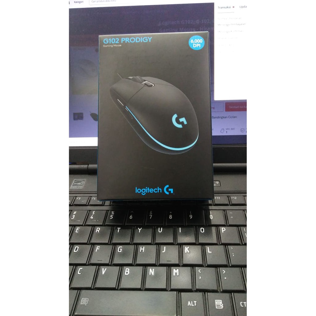 Logitech G102 Prodigy Gaming Mouse Garansi Resmi Logitech Indonesia 2 Tahun - Hitam