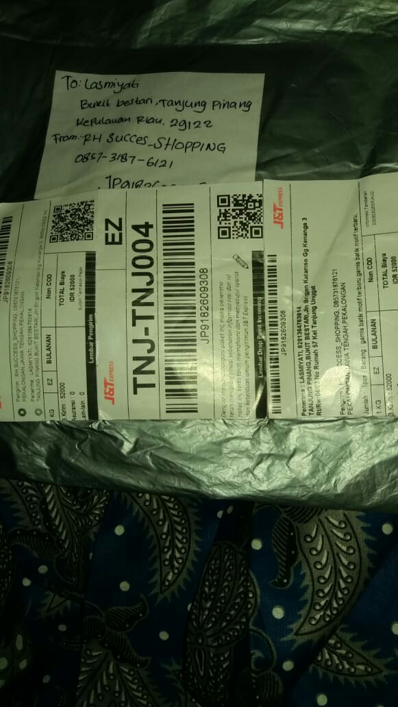 Gamis Batik Motif Terbaru