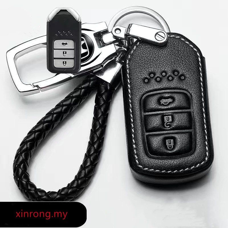 Sarung Remote Kunci Mobil Keyless Untuk Honda Hrv Brv Jazz Crv 2014-2021