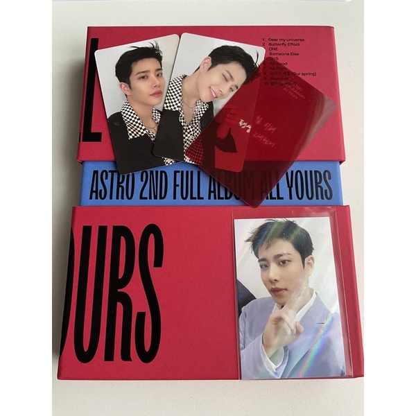 Astro All Yours ver You Unsealed set MJ Benefit Makestar 1