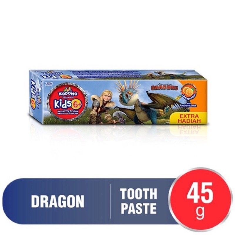 KODOMO TOOTHPASTE PRO KIDS 6+ KODOMO PASTA GIGI ANAK ORANGE MINT 45gr