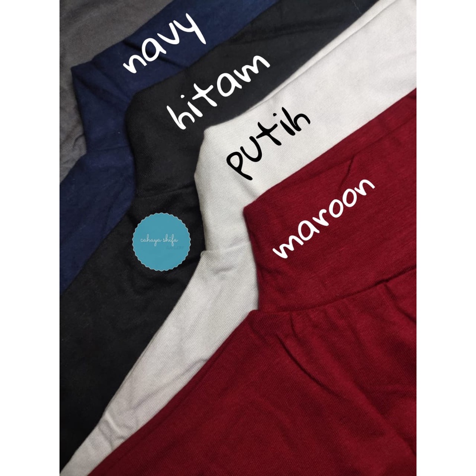 Manset Leher bahan PREMIUM kaos rayon ( cahaya manset leher)