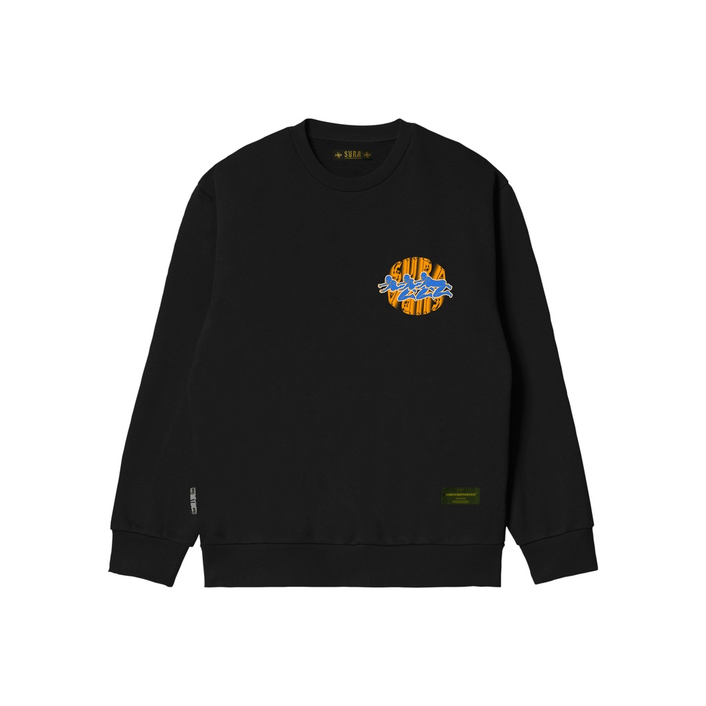 Sura Positiva - Sweater Crewneck (Kremlin) Black