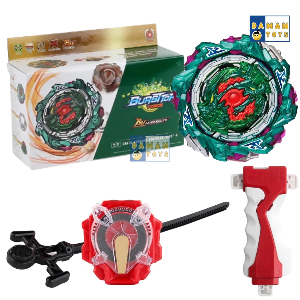 Mainan Gasing Beyblade sparking Launcher Set Baru