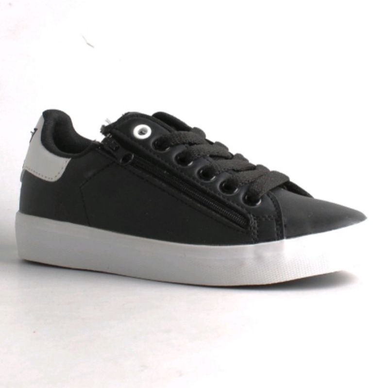 SEPATU ARDILES ANAK HITAM-PUTIH SEPATU SEKOLAH