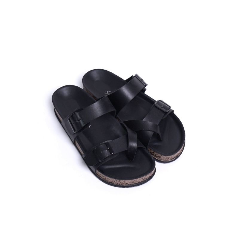 SB- SANDAL BIRKEN JAPIT JEMPOL / SANDAL WANITA / SANDAL FLAT