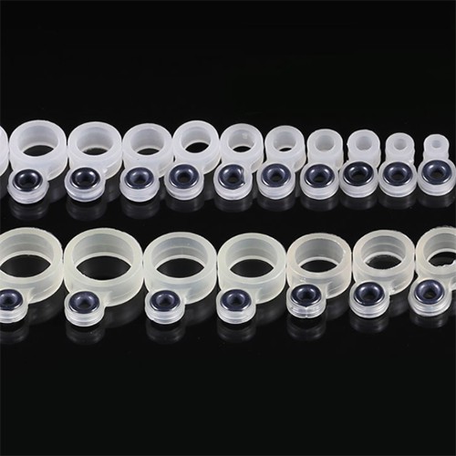 14Pcs Ring Guide Mamarit Karet Joran Pancing Bahan Silikon Custom Ring Joran