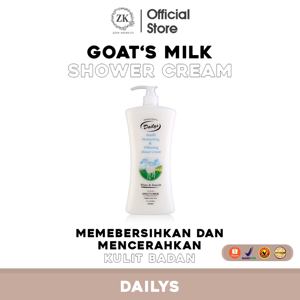Dailys Shower Cream Goat's Milk