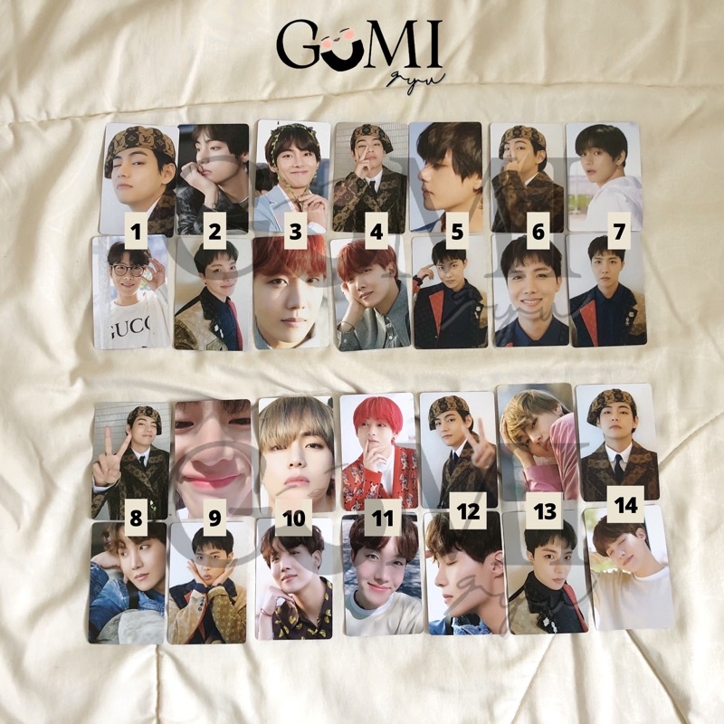 BTS Dicon 101 Photocard V j-hope BTS Dicon 101 Sharing Ready