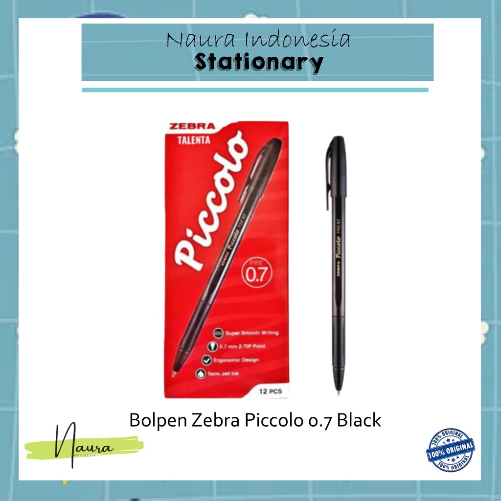 

BOlpen Zebra Picknock 0.7 PACK | Pen Zebra Picknock | PULPEN PICCOLO