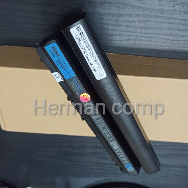 Original Baterai Dell Latitude FRR0G, FRROG, RFJMW, K94X6, KFHT8, K2R82, KJ321, MHPKF, NGXCJ, R8R6F, RCG54