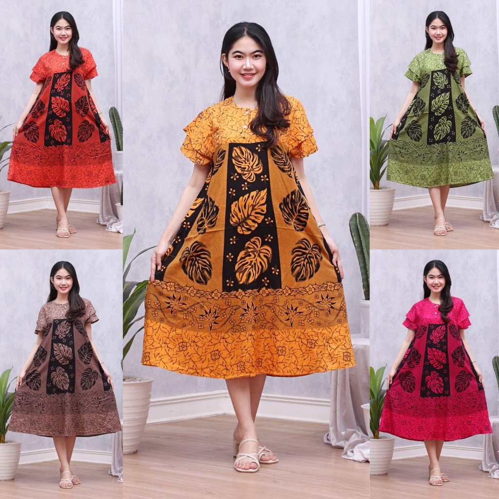 Daster Payung XAVIERA Daster Busui  Daster cantik  Baju tidur  Baju santai  Baju batik