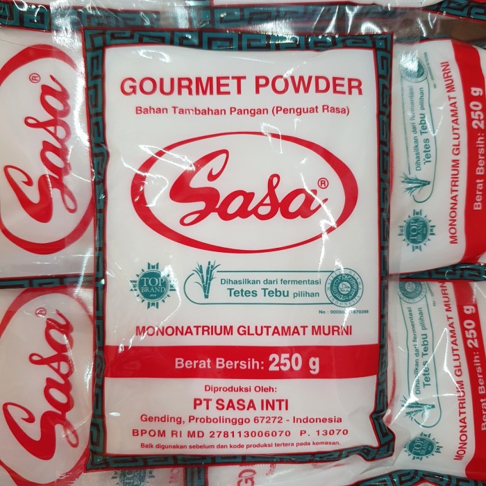 

BURUAN BELI - BUMBU PENYEDAP RASA SASA 250 GRAM - 1 DUS ISI 48 BUNGKUS - MSG / MICIN