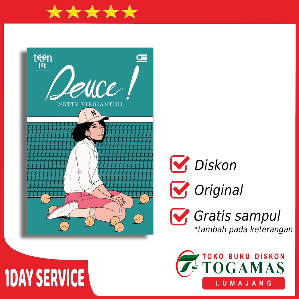 NOVEL TEENLIT: DEUCE - NETTY VIRGIANTINI